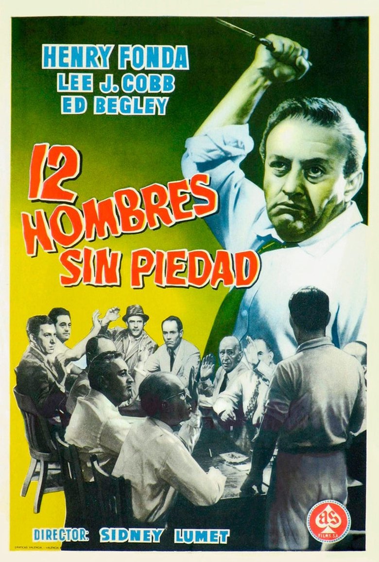 Póster de 12 hombres sin piedad