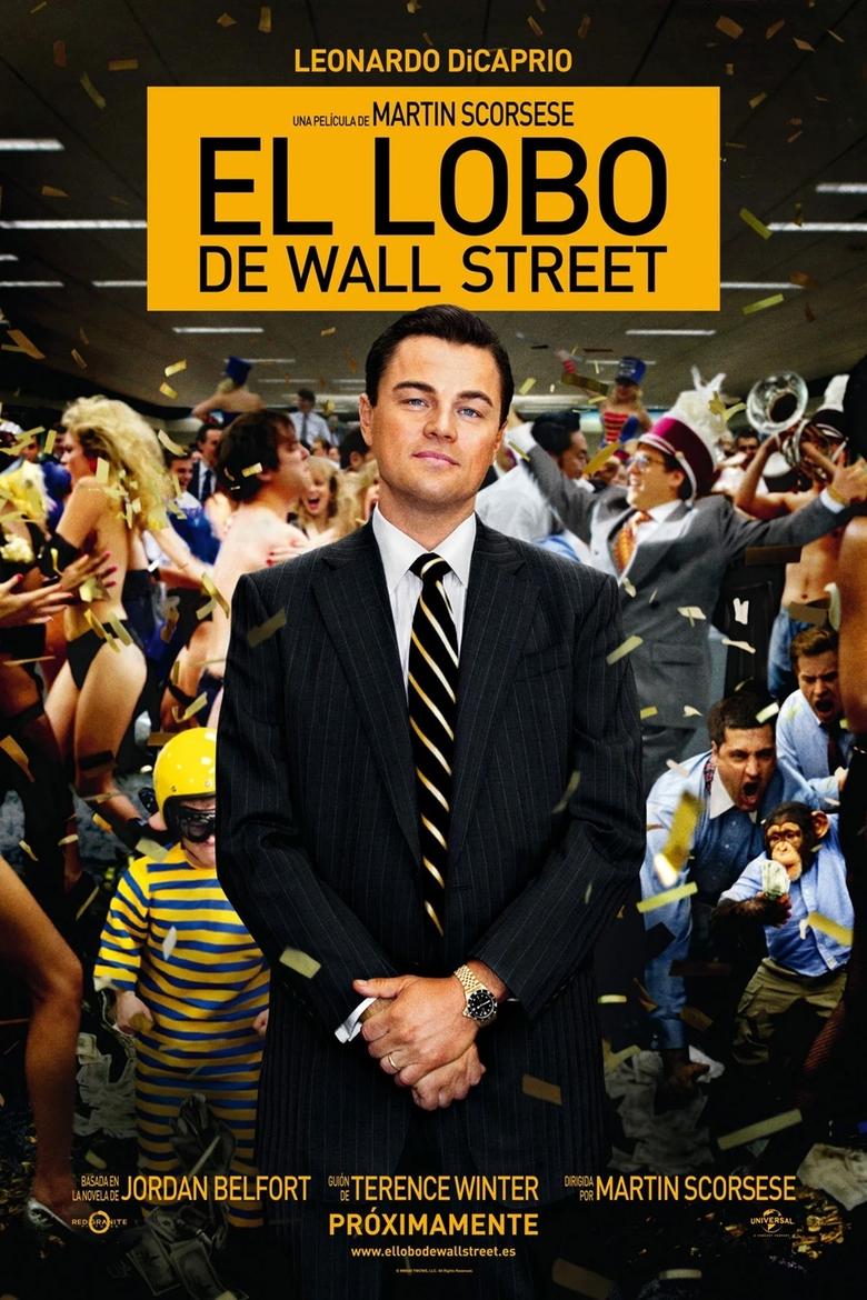 Póster de El lobo de Wall Street