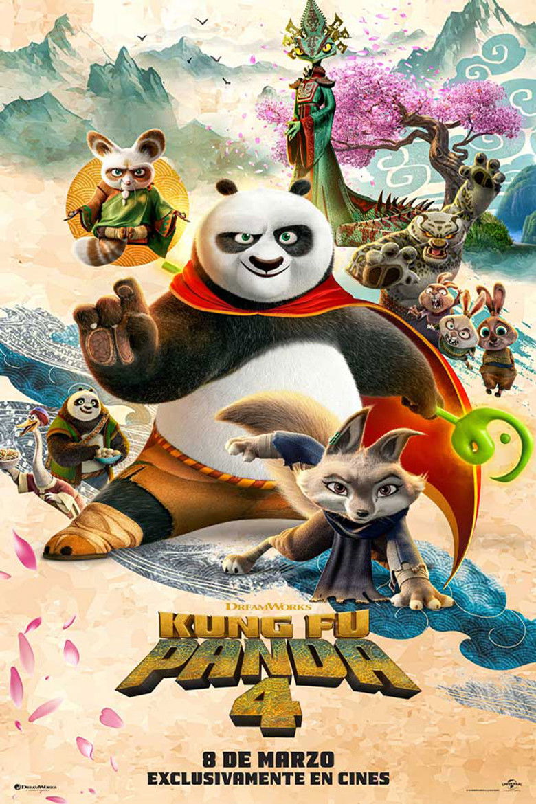 Póster de Kung Fu Panda 4