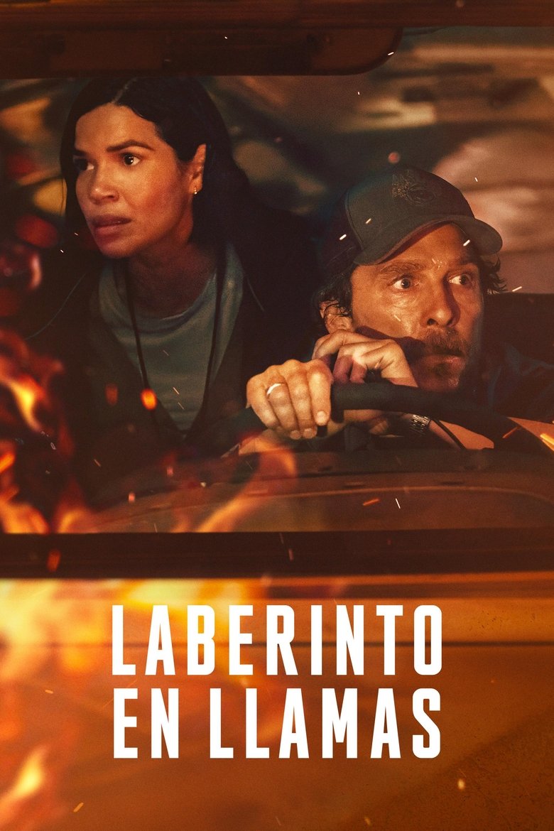Póster de Laberinto en llamas