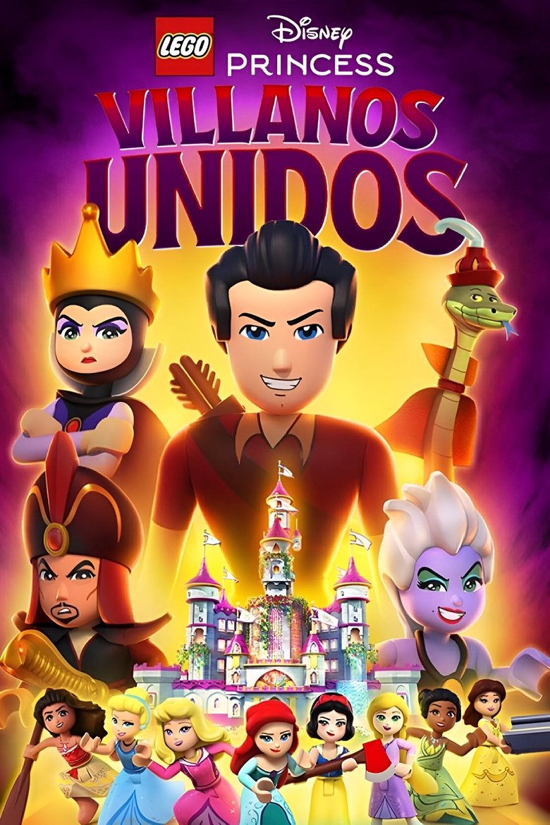 Póster de LEGO Princesas Disney: Villanos unidos