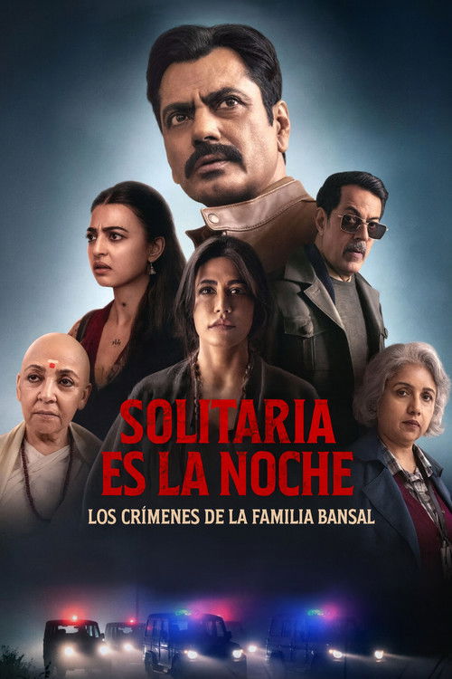Póster de Solitaria es la noche: Los crímenes de la familia Bansal