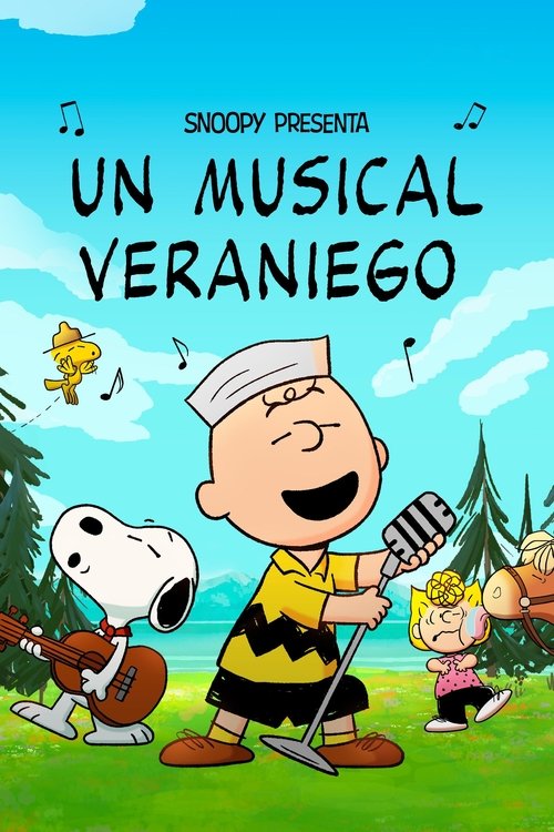 Póster de Snoopy presenta: Un musical veraniego