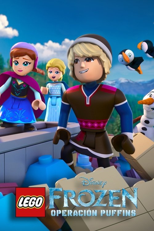 Póster de LEGO Disney Frozen: La misión de los frailecillos